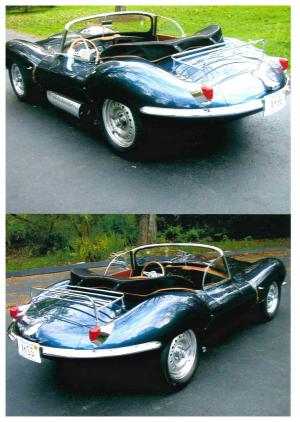 Jaguar XKSS Re-Creation by Tempero 1957 года 